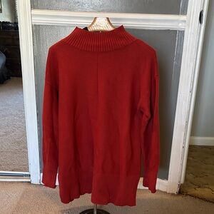 Talbots Red Crew Neck Sweater